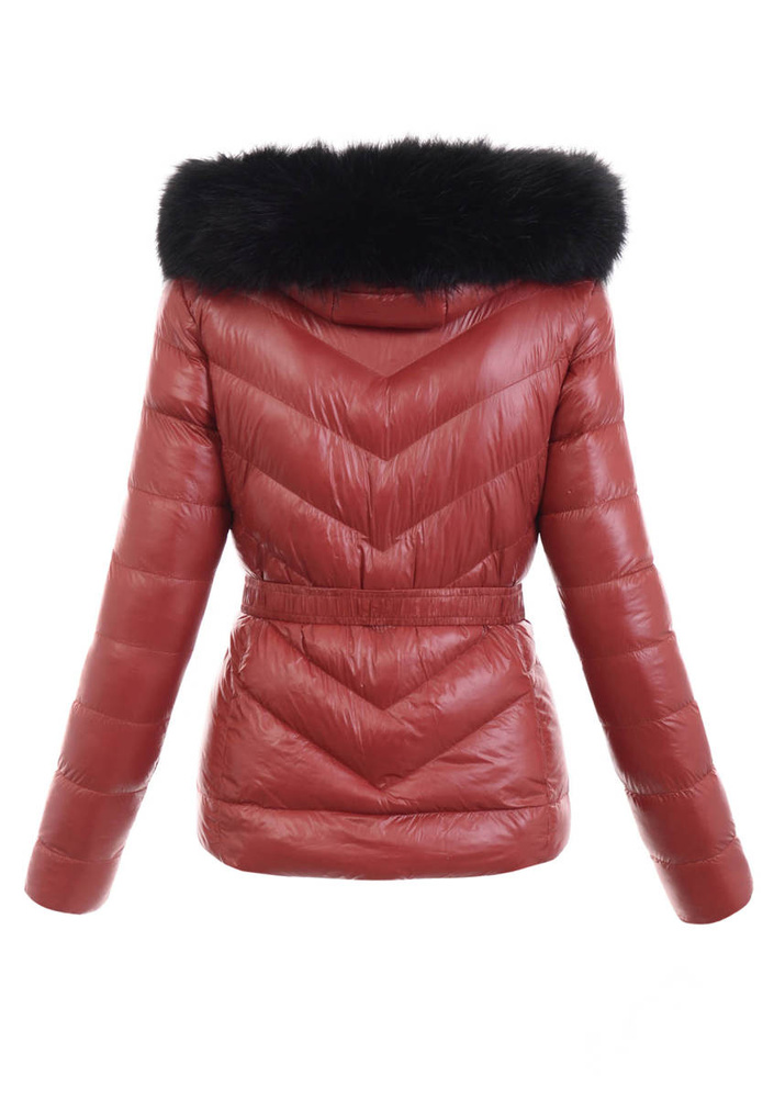 Damska Kurtka Ortalionowa Jolka Ceglana