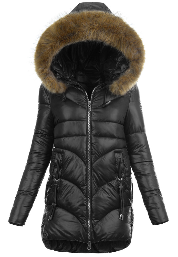 Damska Kurtka Zimowa Justyna Czarna