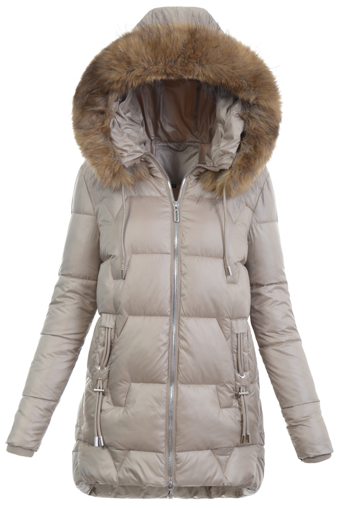 Damska Kurtka Ortalionowa Krystyna Beżowa