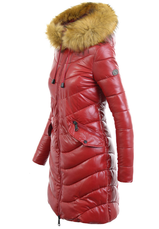 Damska Kurtka Ortalionowa Mika Czerwona