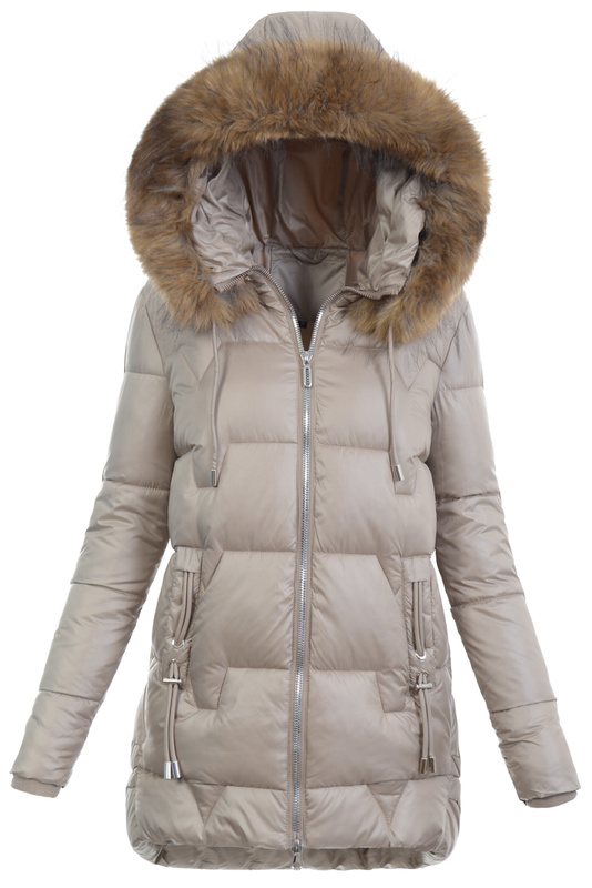 Damska Kurtka Ortalionowa Krystyna Beżowa