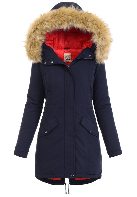 Kurtka Zimowa Antonia Granatowa