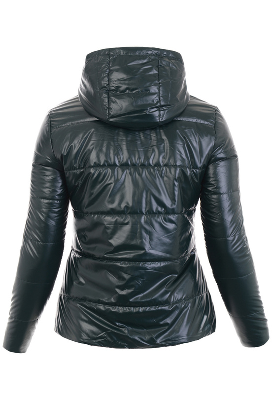 Damska Wiosenna Kurtka Dorota Ciemno Zielona