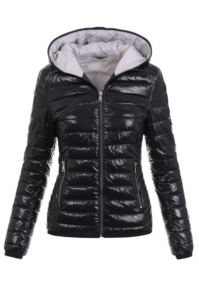 Damska Wiosenna Kurtka Emma Czarna