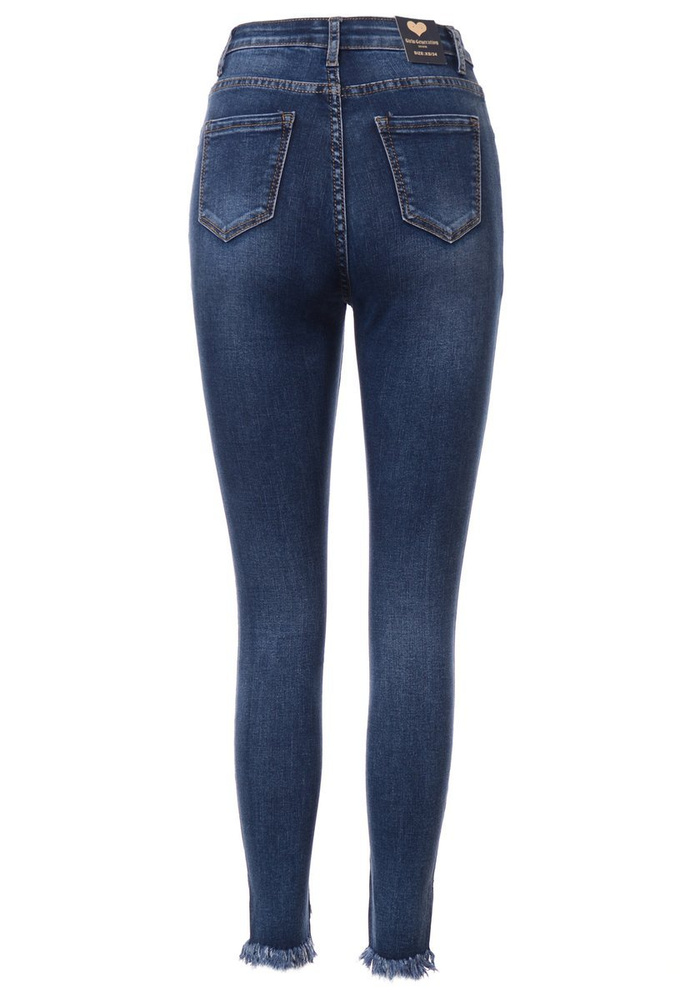 Damskie Spodnie Granatowe