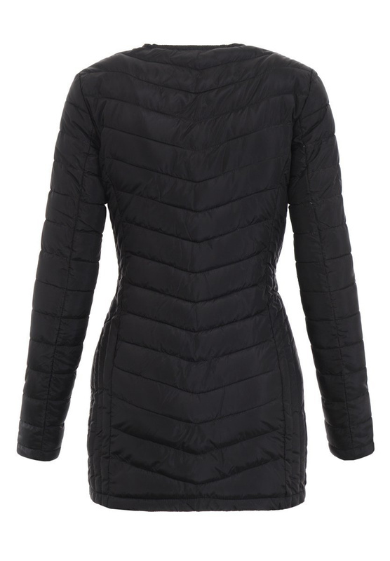 Damska Wiosenna Kurtka Jagoda Czarna