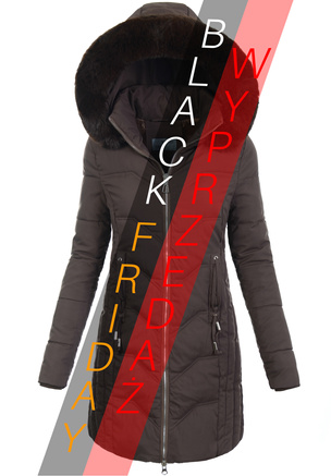 Damska Kurtka Ortalionowa Miranda Brązowa