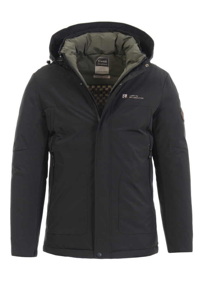 Męska Zimowa Kurtka Michał Czarna