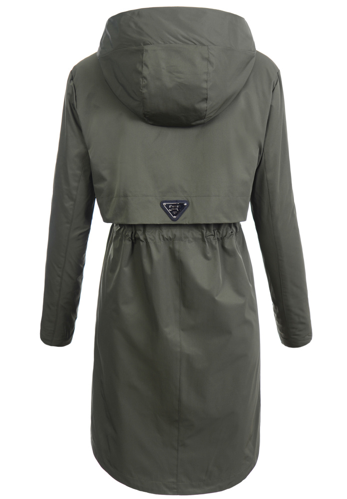 Damska Kurtka Parka Wiosenna Sofia Zielona