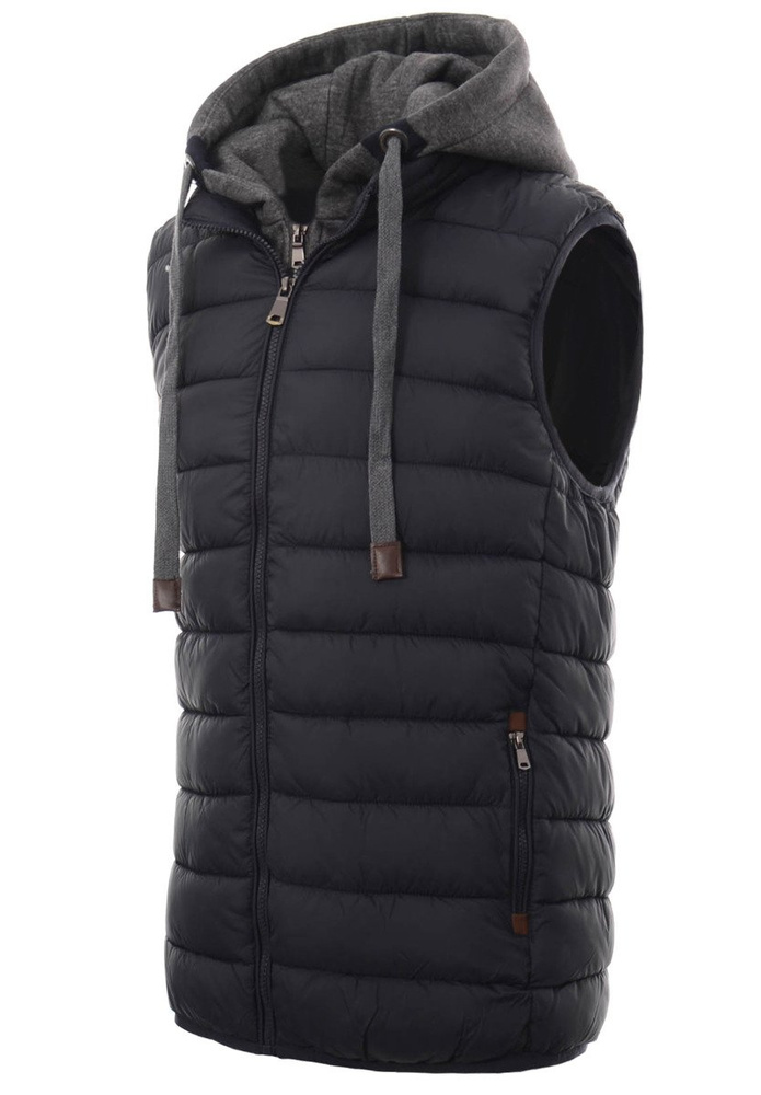 Męska Kamizelka Bezrękawnik Wiktor Granatowy