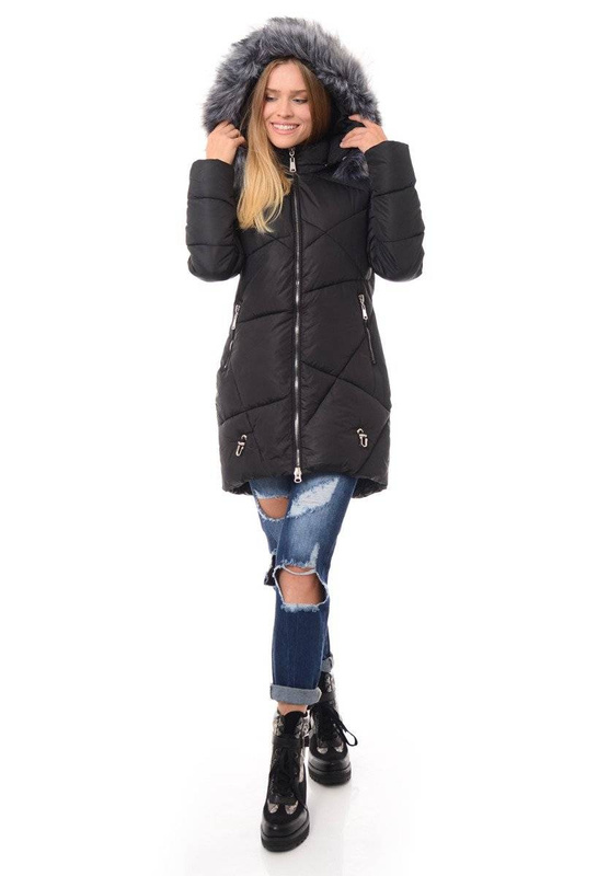 Kurtka Zimowa Czarna