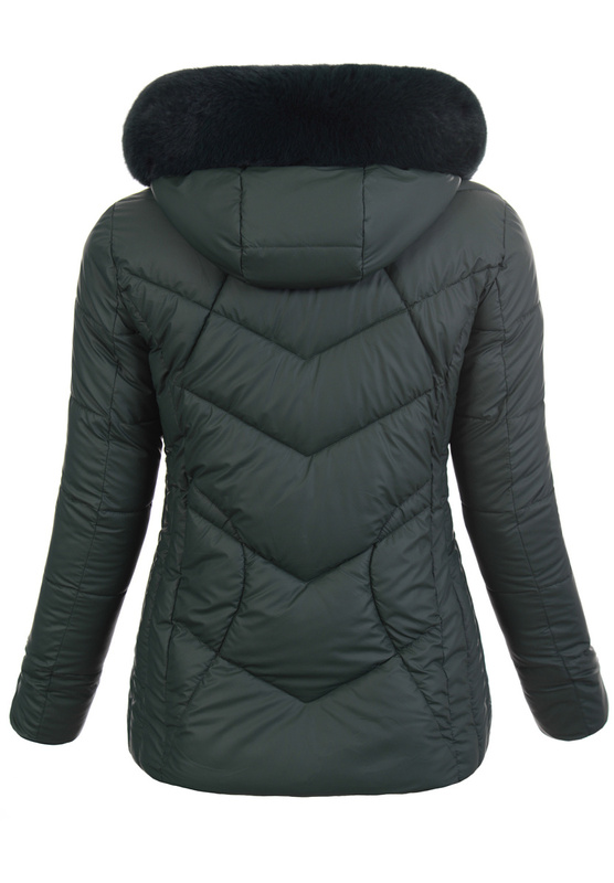 Damska Kurtka Ortalionowa Augustyna Zielona
