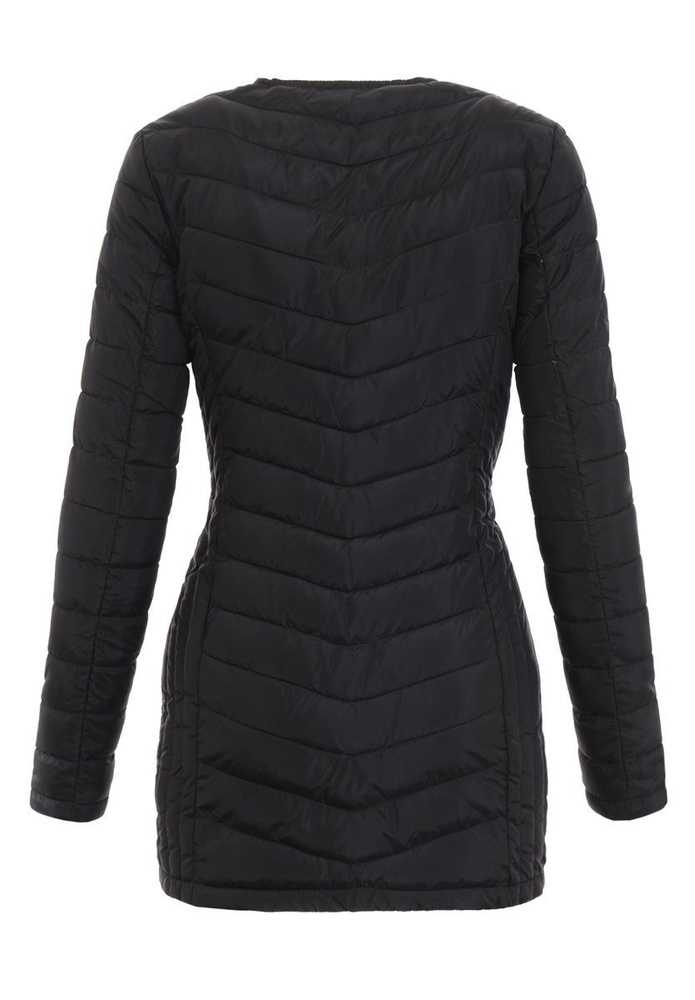 Damska Wiosenna Kurtka Jagoda Czarna