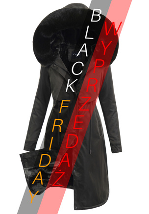 Damska Kurtka Parka Zimowa Natalia Zielona