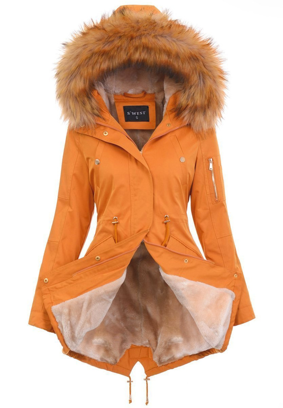 Parka Zimowa Pola Camel