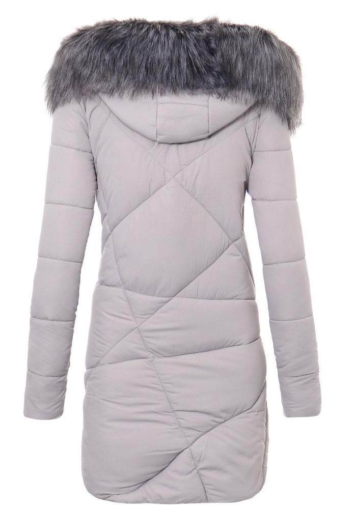 Kurtka Zimowa Julia Szara