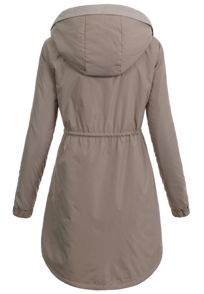 Damska Kurtka Przejściowa Wiosenna Cameron Ciemno Beżowa