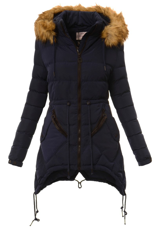 Damska Kurtka Ortalionowa Granatowa