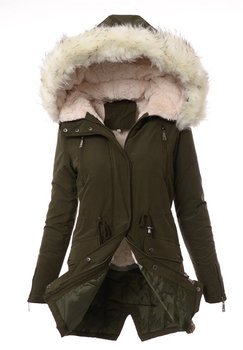 Parka Zimowa Zielona