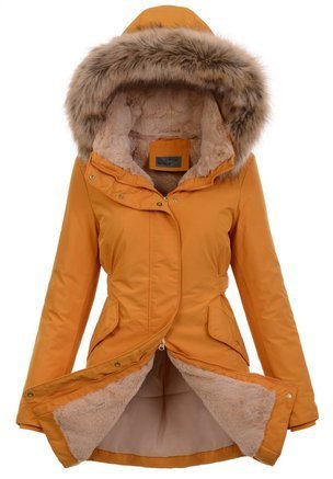 Zimowa Kurtka Parka Mirela Camel