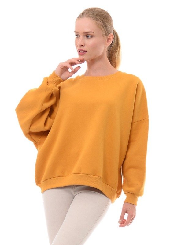 Damska Bluza Oversize Camel