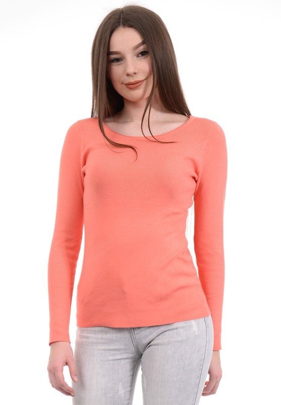 Damski Sweter Pomarańczowy