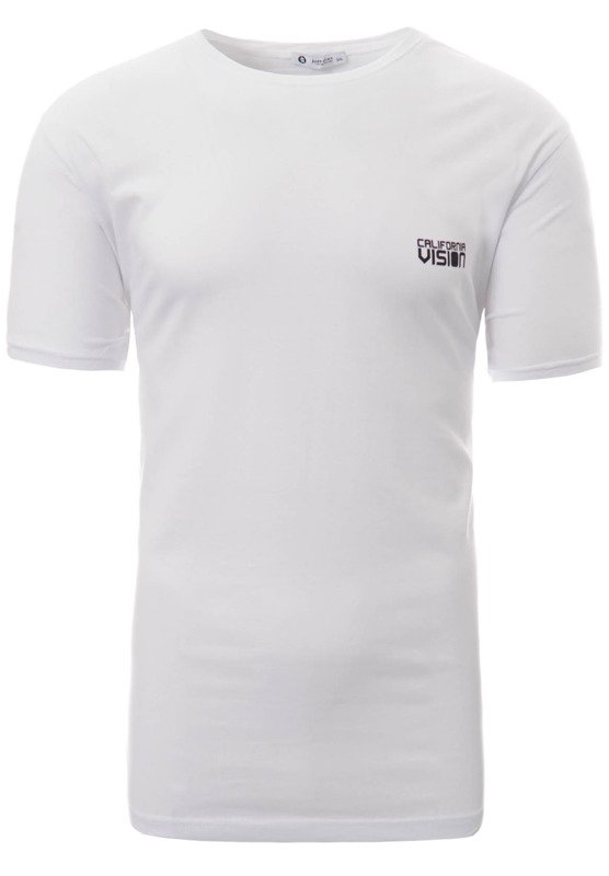 Męska Koszulka T-Shirt Nadruk California Vision Biała