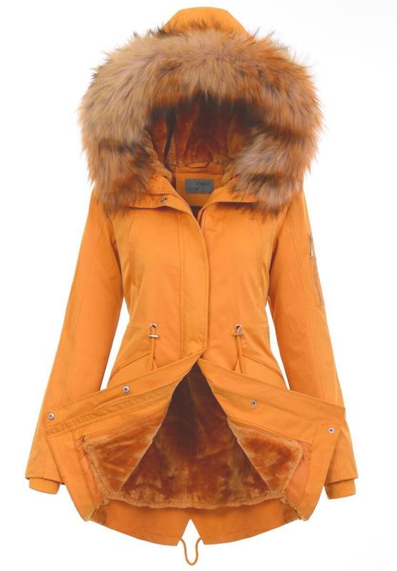 Parka Zimowa 2w1 Sylwia Camel